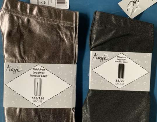 Metallic Leggings Mädchen