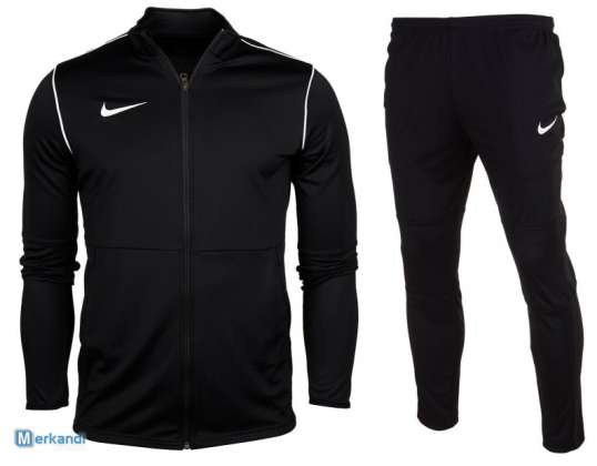 Designer clothes wholesale | Nike Park 20 Knit Tracksuit Black