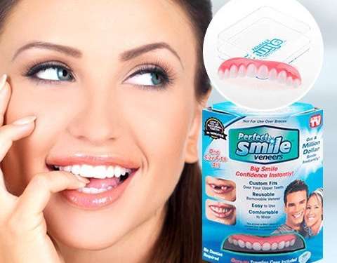Augšējo zobu kosmētiskais pārklājums - Perfect Smile Vene