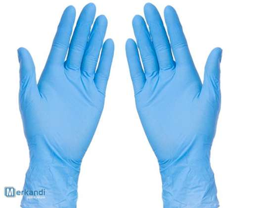 Nitrile disposable gloves - 100 per box!