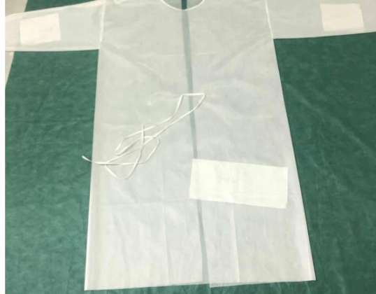 Non Sterile Isolation Gown EN13795 UK Stock - CLEARANCE