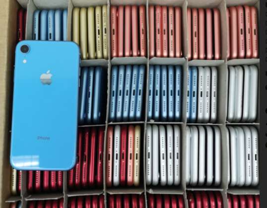 Engros - brukt Apple iPhone XR - 64 GB 128 GB - mix farger