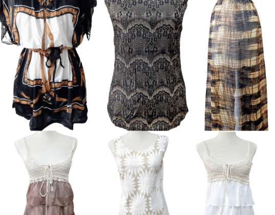 Letní oblečení pro dámské oděvy a různé velikosti