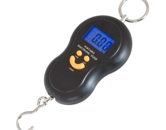 AG199 HOOK SCALE LUGGAGE, FISH LCD XLINE