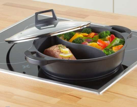 HomeIdeas 2in1 pan approx. 28cm - suitable for induction