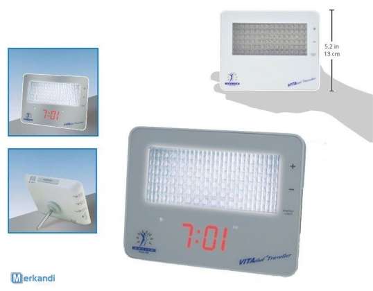 Davita VitaClock Traveller LED Reise Lichtwecker Großhandel Restposten