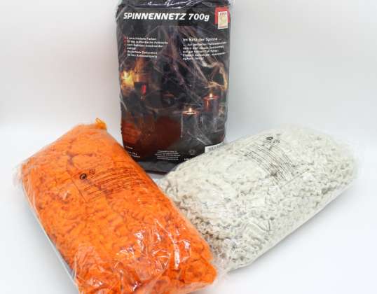 Decorative net, Halloween, party decorations, 700 gr. Maxi, remaining stock