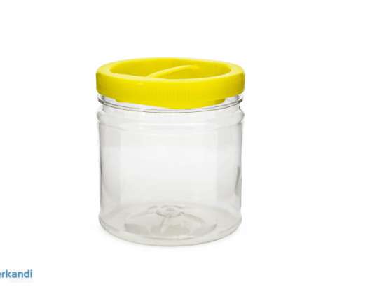 Tarro Mason Pet 0.75 lit Tapa con tapa