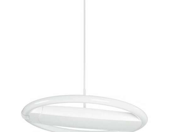 Round pendant lamp ceiling lamp with 1x40W T9 fluorescent tube (neutral