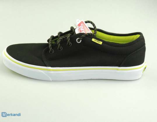 Vans Vulcanized black Unisex herenschoenen Sneaker Shoes zwart