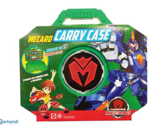 Official Turning Mecard Carry Case by Mattel.