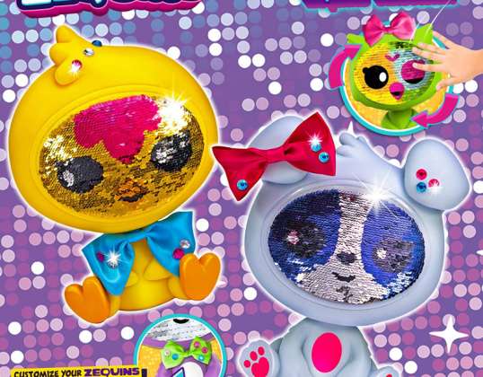 The Zequins Emotions That Sparkle collectable toys reversible sequins