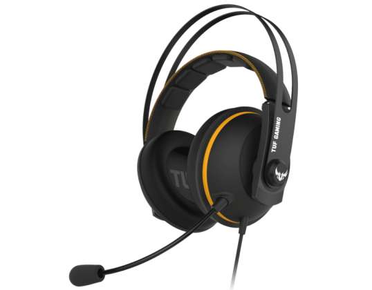 ASUS laisvų rankų įranga TUF H7 Core Gaming Yellow 90YH01RY-B1UA00