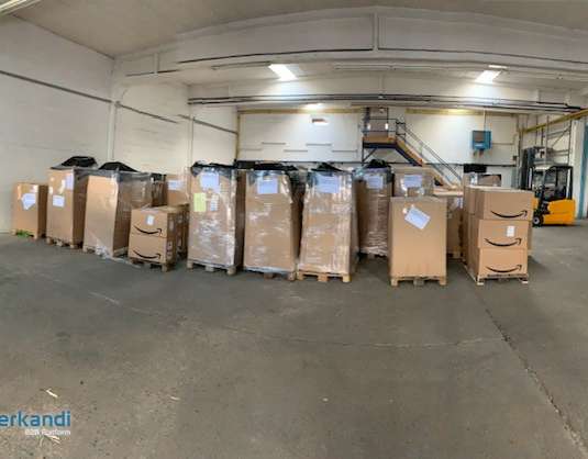 Postorder retourneren pallets permanente voorraad Lego Playmobil etc.