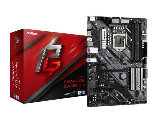 ASROCK H470 Phantom Gaming 4 90-MXBD80-A0UAYZ
