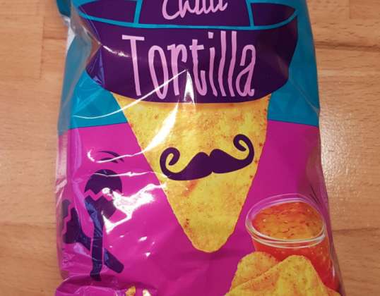 Tortilla Chips Sweet Chili + Barbecue BBQ each 150g