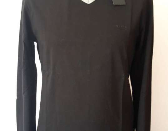 GUESS LONGSLEEVE &#39;V-NECK&#39; PAKKET VAN 20 XL-XXXL