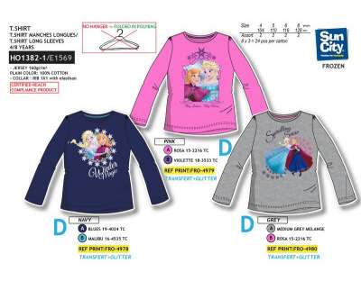 Stock Disney baby long sleeve jersey