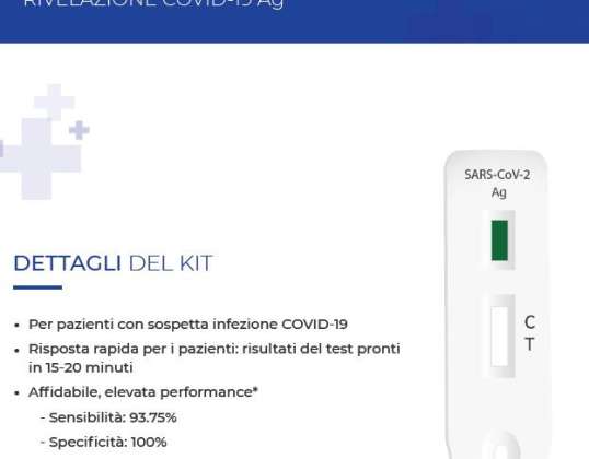 SARS-CoV-2 ANTIGEN TEST HURTIGDETEKSJONSSETT COVID-19 AG