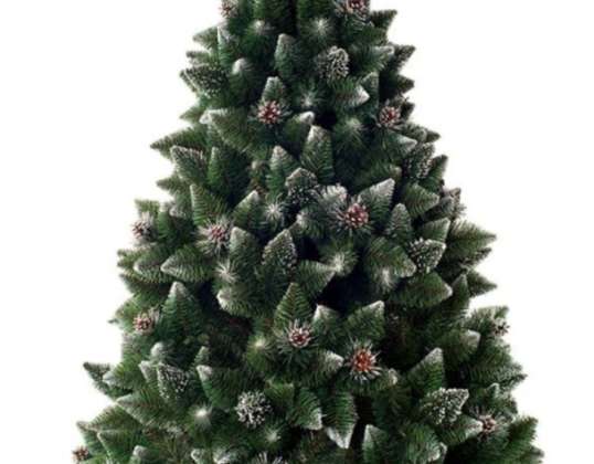 CHOINKA SOSNA DIAMENTOWA + SZYSZKI 220 CM