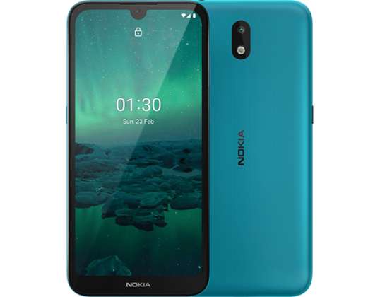 Nokia 1.3 Dual-SIM-Smartphone Cyan-Vert 16 Go 719901104101