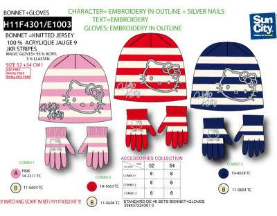 Stock d&#39;accessoires d&#39;hiver pour enfants