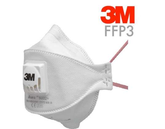 3M Aura 9332 FFP3 s ventilem