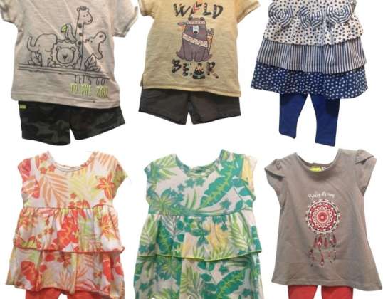 Nuovi vestiti per bambini assortimento lotto offerta RIF: 11020