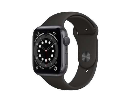 Apple Watch Series 6 OLED z ekranem dotykowym 32 GB WLAN GPS Grau M00H3FD / A