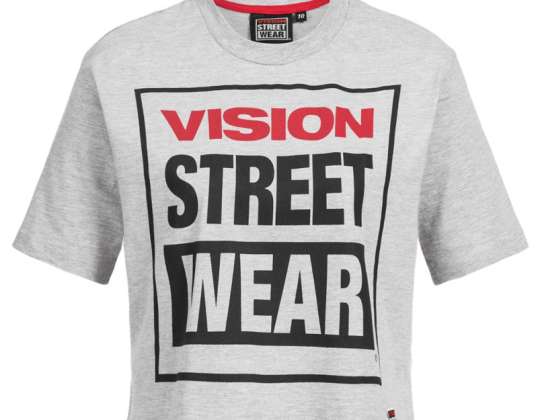 Nytt Original Branded Vision Street Wear Dam beskuren t-sh upp till 90%