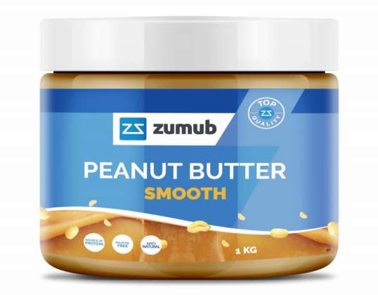Žemės riešutų sviestas 1kg lygus