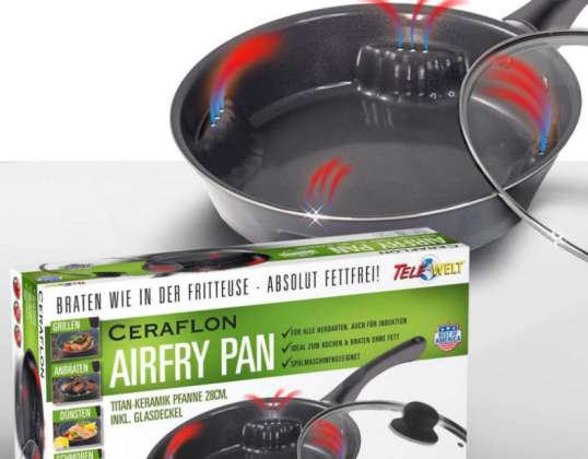 Ceraflon Airfry Titan-Keramik Pfanne