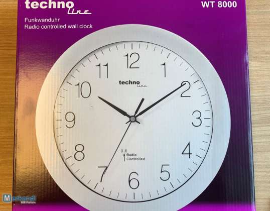 GROSSHANDEL - Wanduhren Technoline WT 8000