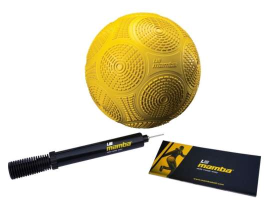 Mamba Balls Yellow Including Ball Pump - Size 5