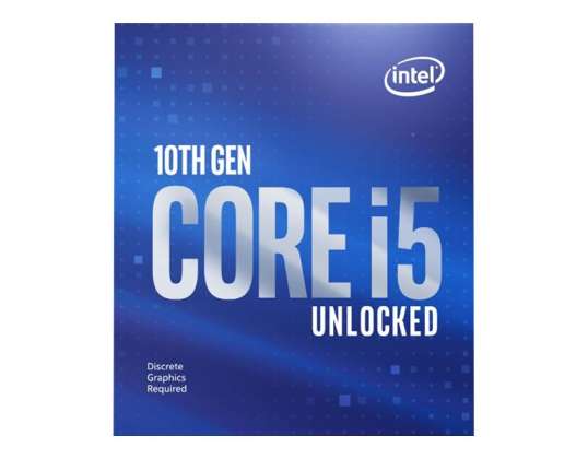 Intel Core i5-prosessor i5-10600KF 4.10Ghz 12M Box BX8070110600KF