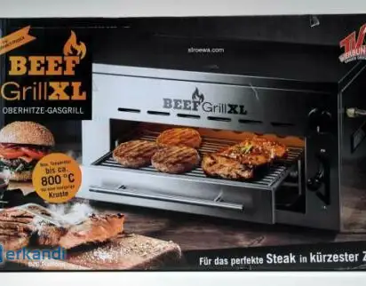 GOURMETmaxx Beef Grill XL Oberhitze Gasgrill Restposten A-Ware