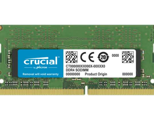 Crucial DDR4 64 GB: 2x32 GB SO DIMM 260-PIN CT2K32G4SFD832A