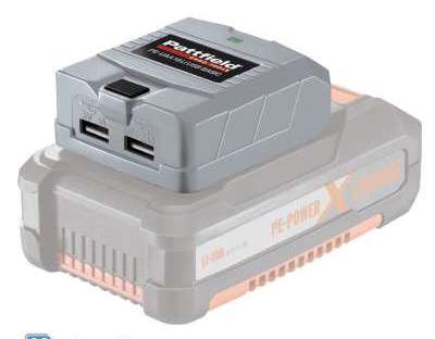 Pattfield-USB-Accu-Adapter-Einhell NIEUW in originele verpakking