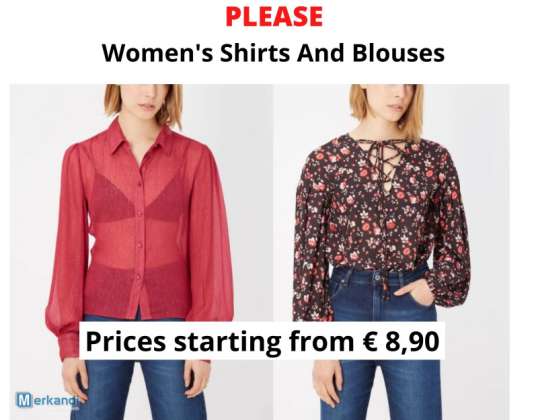 STOCK WOMEN&#39;S SHIRTS AND BLOUSES PLEASE