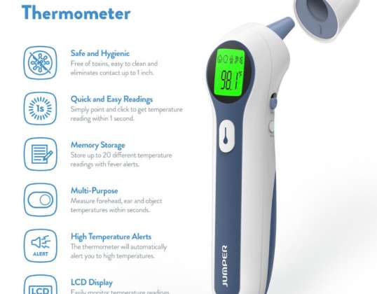 Інфрачервоний лоб / вушний термометр оптом