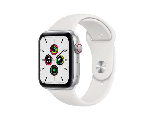 Apple Watch SE Silver Aluminium 4G White Sport Band DE MYEV2FD/A