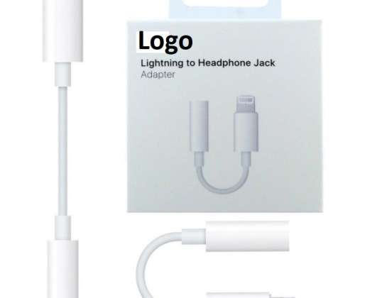 Lightning til 3,5 mm jack-adapter til hovedtelefoner til iPhone