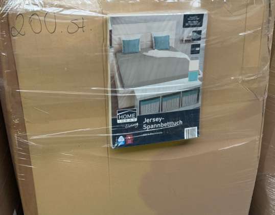 Hoeslaken, bed, pallets, vrachtwagen, container export, 1 A goederen