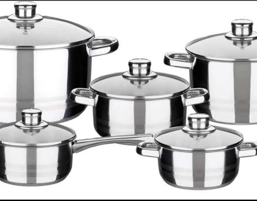 GSW pot set &quot;Helsinki&quot; 10 pieces pots pot