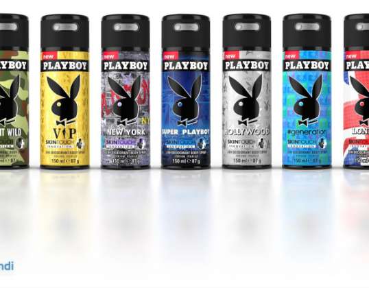 Playboy DEO- deodorant-shower gel-shampoo-women-men