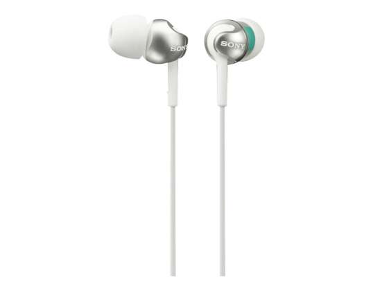 Sony MDR-EX110LPW EX Series Earphones White MDREX110LPW.AE