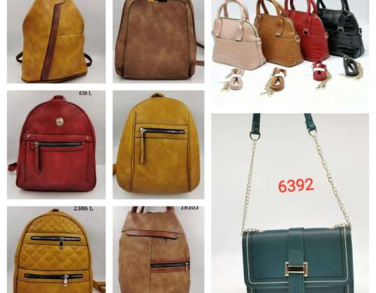 Оферта за разнообразни раници и чанти REF: 151221