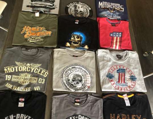 HARLEY DAVIDSON - MIX OF T-SHIRTS