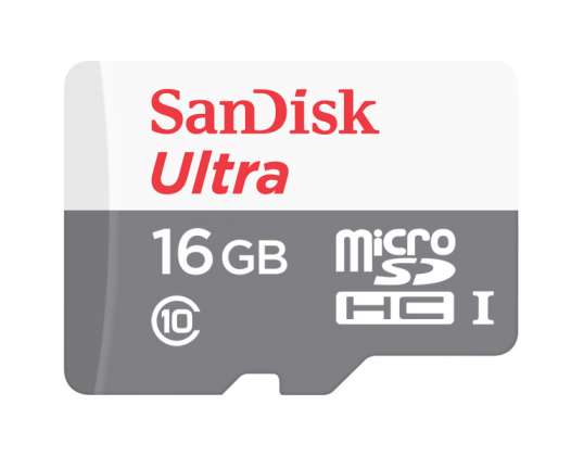 SanDisk MicroSDHC Ultra 16 GB SDSQUNS-016G-GN3MN