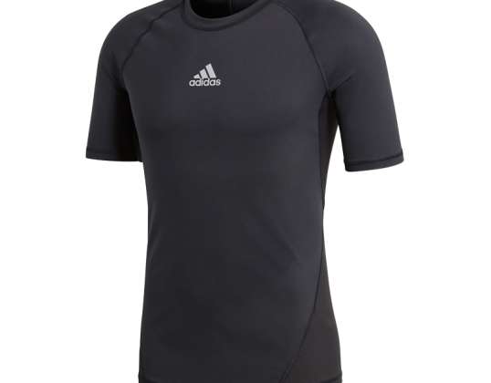 Muška majica adidas Alphaskin Sport SS Tee crni CW9524 CW9524